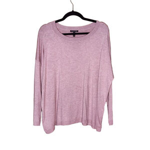 EILEEN FISHER Lavender Crew Neck Sweater XL